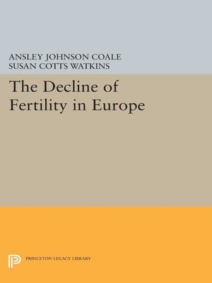 cover image of The Decline of Fertility in Europe